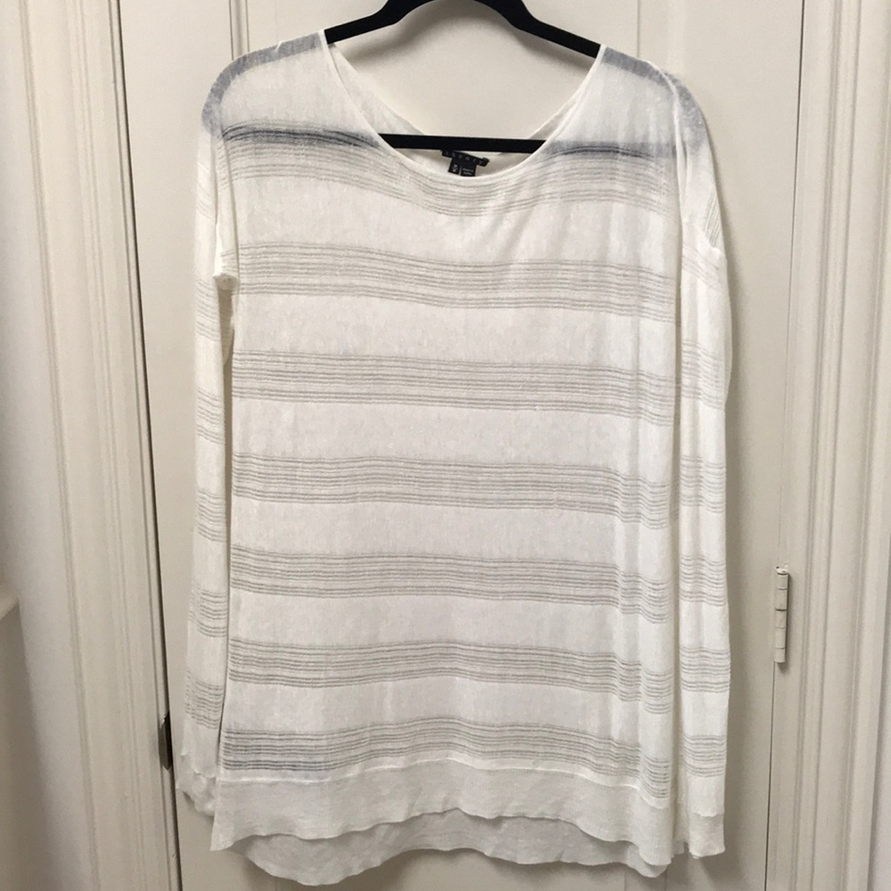 White Sheer Theory Top 🏖☀️